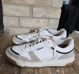 Schmoove Smatch sneakers in a white and beige colorway Size 45 Men's