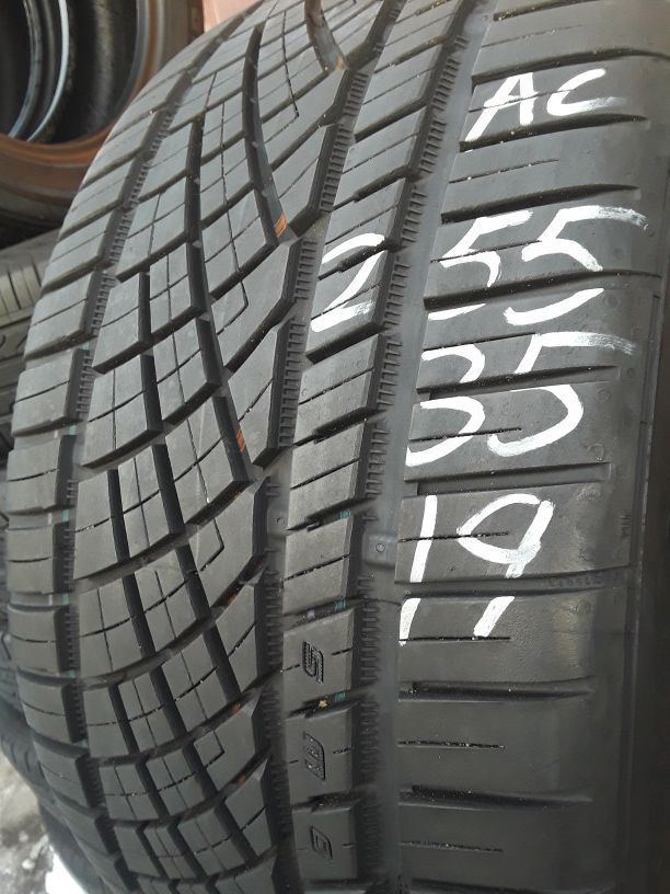 255/35-19 #1 tire