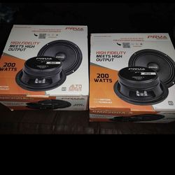 New Pair of PRV 6.5"s