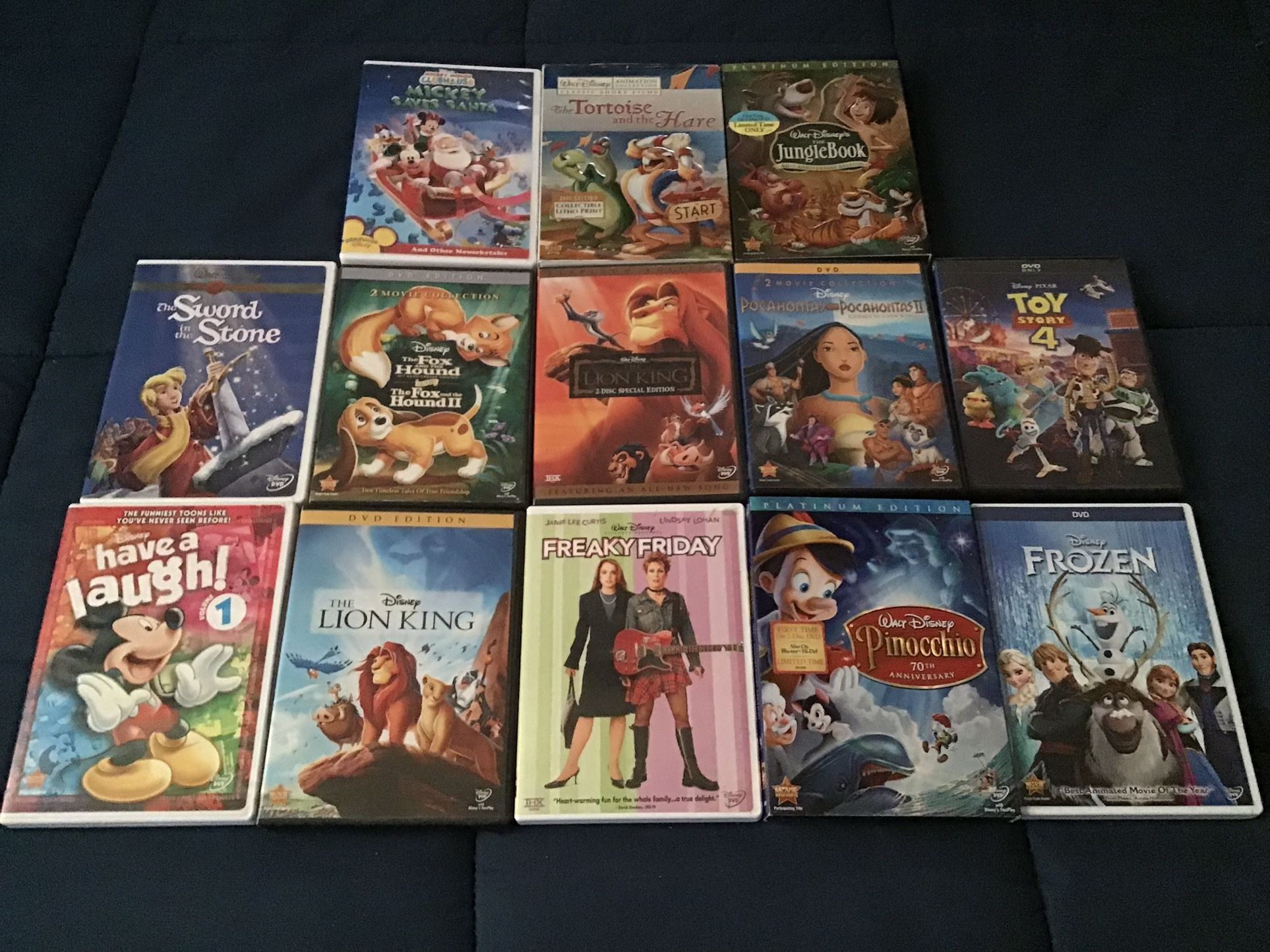 $2 Disney DVDs The Lion King Toy Story 4