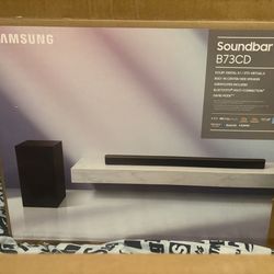 Samsung [HW B73CD] 430W Wireless Subwoofer • Dolby Audio Surround Sound- 5.1ch Soundbar Home Theater
