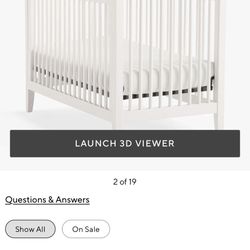 Pottery barn Crib 