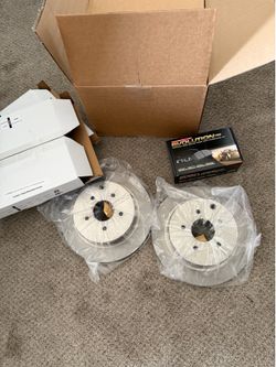 PowerStop Rear Brake Kit for Infiniti FX35 2003-08 |FX45 2003-08 |JX35 2013 |M35h 2012-13 |M37 2011-13 |Infiniti M56 2011-13 - Z17 Ceramic Brake Pads
