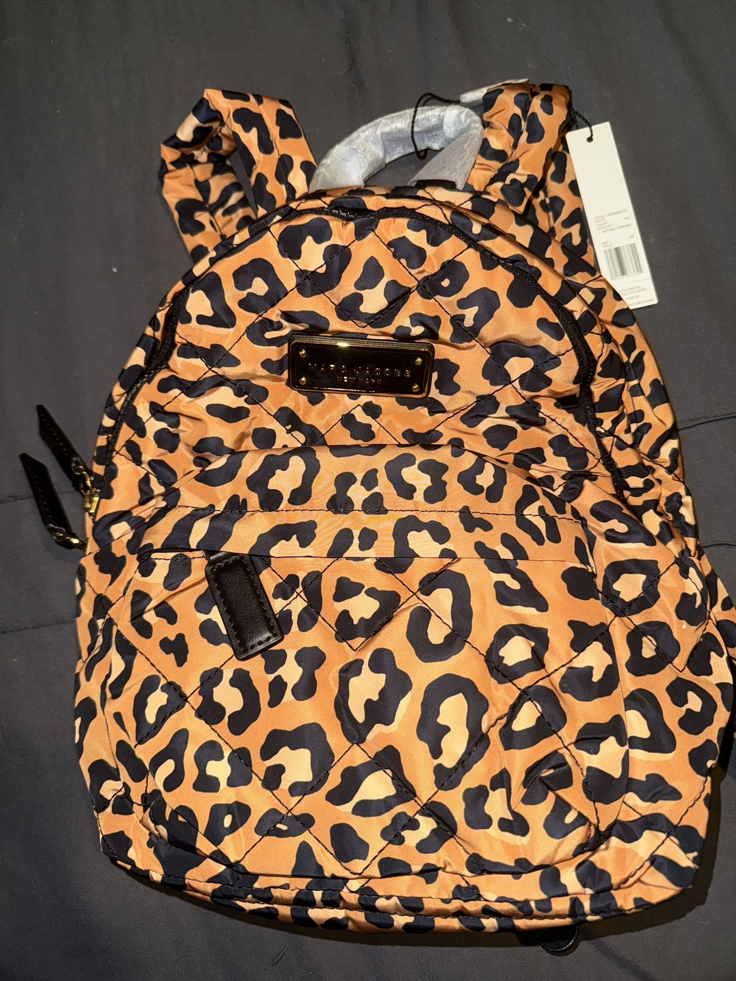Mark Jacobs Cheetah Print Backpack Purse New