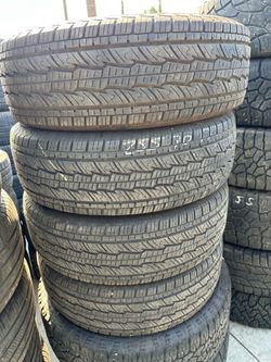 255/70r17 General l tires en excelentes conditiones de Vida las 4