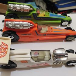 Vintage 1984 Stomper Dragster Lot Of 3