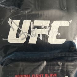 Frank Mir Autographed Glove