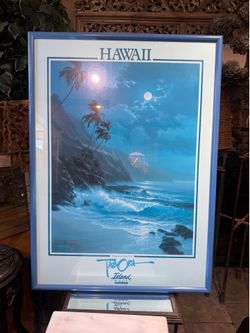 Vintage 1992 whispers of the night wind Hawaii Fine prints