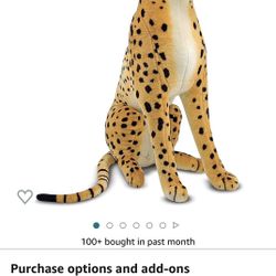 Giant Stuffed Cheetah 