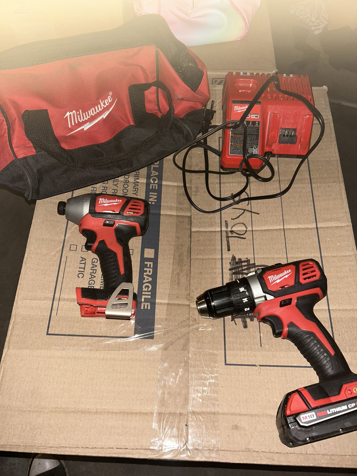 Milwaukee Drill And Impact