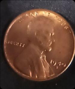Mint 1940 wheat penny