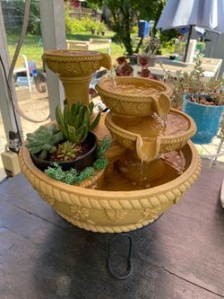 Tabletop Waterfall $45 Read Description Land Park Area Accepting Most Payment Methods
