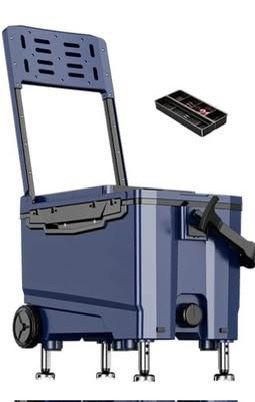 Brand new Light Wheeled Fishing Box