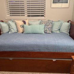 Make An Offer On Twin Sleigh Trundle Bed