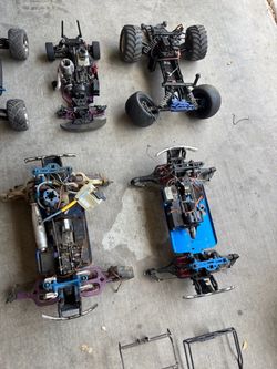 Nitro and electric RC trucks and cars