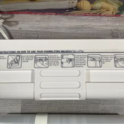 Vintage Hamilton Beach Vac-U-Pac Food Vacuum Bag Sealer