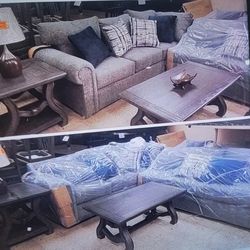 New 2 Pcs Sofas Set Only $1,349