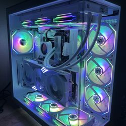 All White Gaming Pc