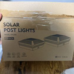 Solar Decking Post Lights