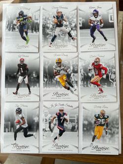 2024 Prestige NFL Football Cards Lot of 9