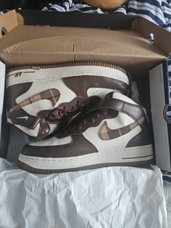 Air force 1 Brown "Plaid"