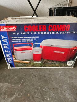 Coleman Vintage Cooler Combo