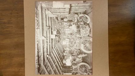 Motorcycle shop photo