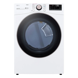 LG 7.4 cu. ft. Ultra Large Capacity Smart Wi-Fi Enabled Front Load ELECTRIC Dryer with TurboSteam and Built-In Intelligence