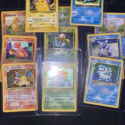 Vintage Pokémon Card Lot