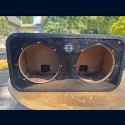 Sealed Sub Box For 2 10" Subs