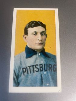 Honus Wagner 1910 tobacco card reprint