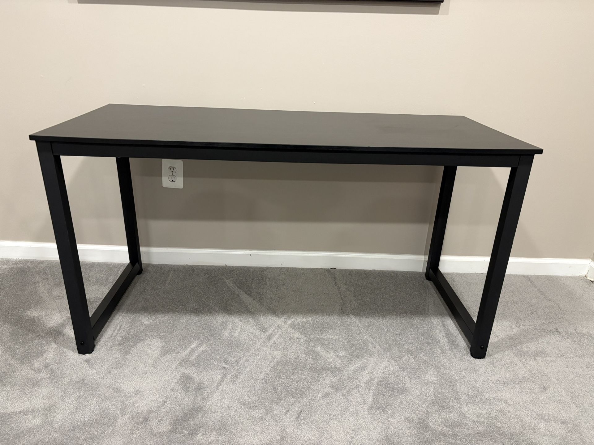 Gently Used Black Table/Desk