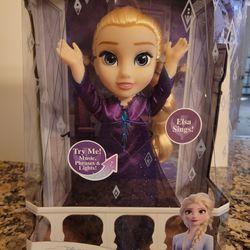 Elsa Sing Frozen Doll
