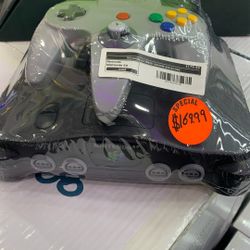 Nintendo 64 Black Console Pre Owned 