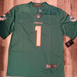Tau Nike Dolphins Jersey Size Medium Or Large