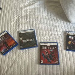 Ps5 Disc Edition with Games 