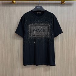 Versace Black T-shirt New 