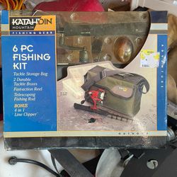 Six Piece Fishing Kit