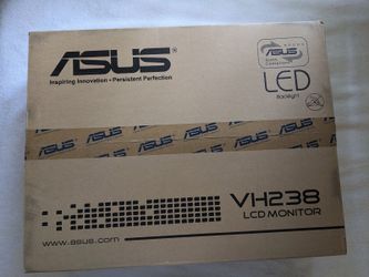 23" Monitor W/ Bluetooth Keyboard & Google Nest Mini