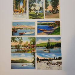 Adirondack Postcards Mint Unused Condition