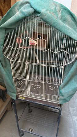 Small Parrot cage with stand
