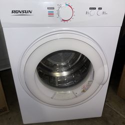 ROVSUN 1.8 Cu.Ft Portable Clothes Dryer, Front Load Dryer Machine, Compact Laundry Drye