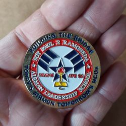 US Air Force Leadership School Medallion