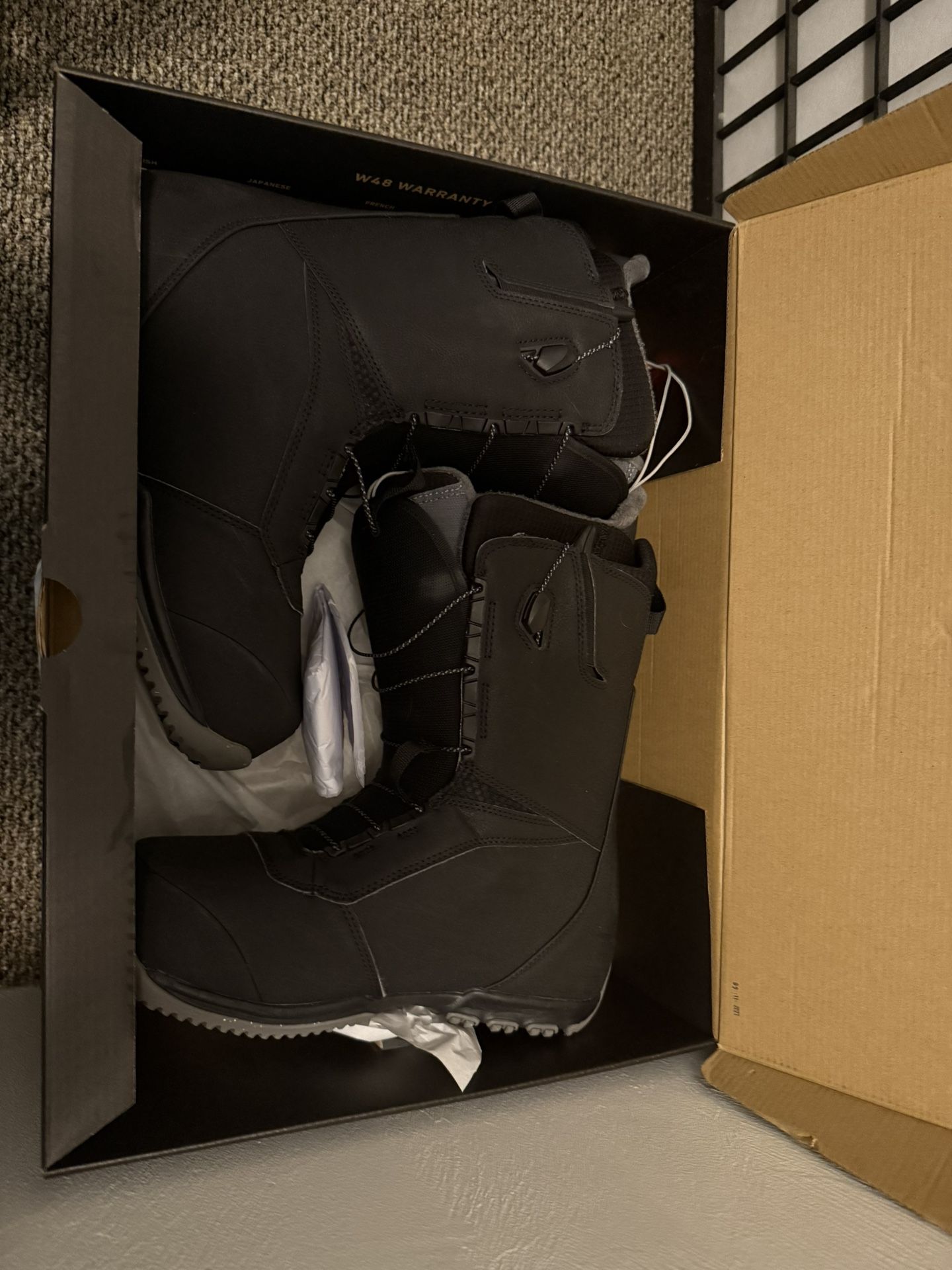 Snowboard Boots - Men’s Size 12 - Burton Ruler Speed zone Boa Size 12
