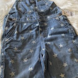 New! OshKosh B’Gosh Star Toddler Overalls *5T