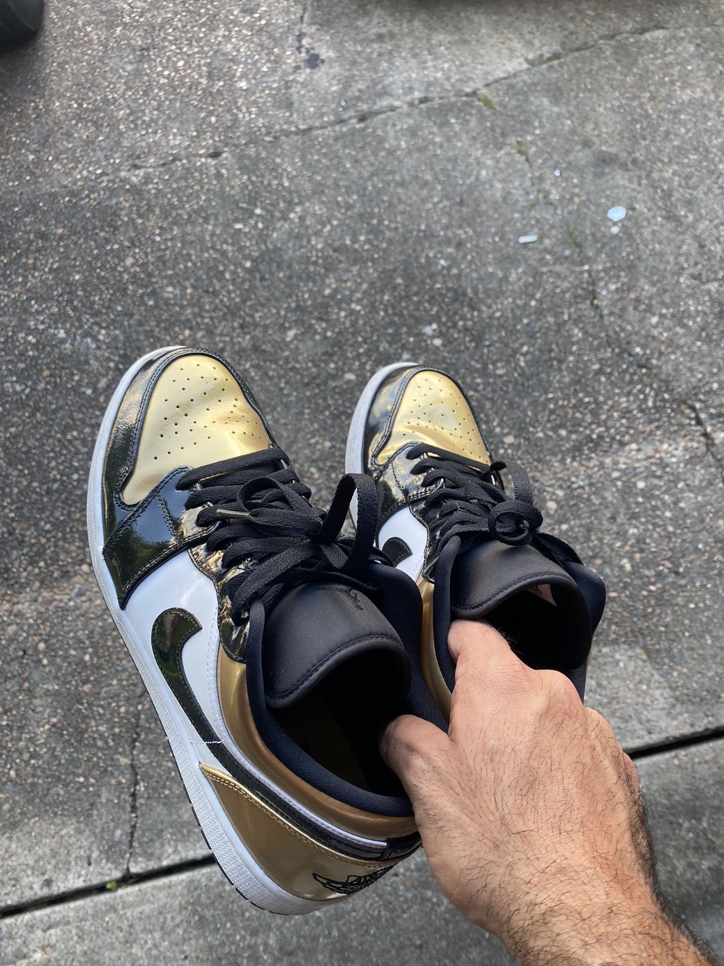 Jordan Gold Toe Low