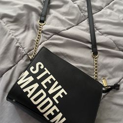 Steve Madden Black Bag