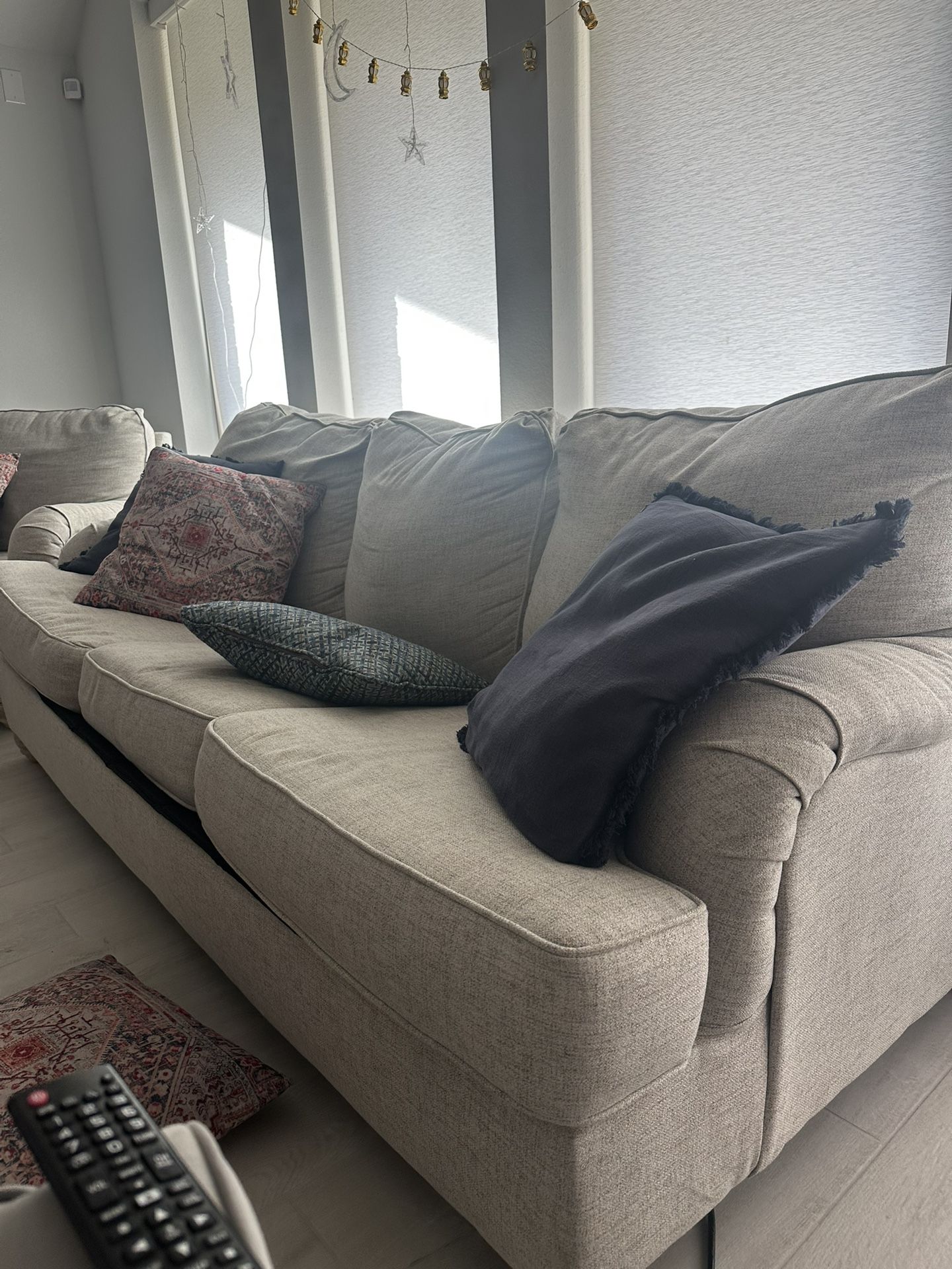 Living Room Couch And Chair. Turns Into Bed. 150