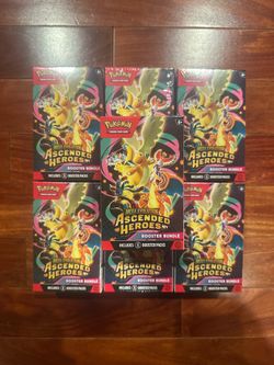 Pokemon Ascended Heroes Booster Bundles (10 Available)