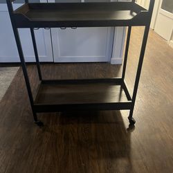 Bar Cart With Wheels